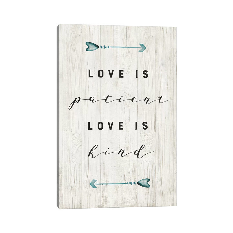 Love Is by Amanda Murray - Print on Canvas, 101.6cm H x 66.04cm W x 3.81cm D, Wrapped Canvas