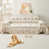 Polyester beige / brun