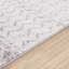 Narine Machine Woven Grey/White Indoor Rug-1490661464