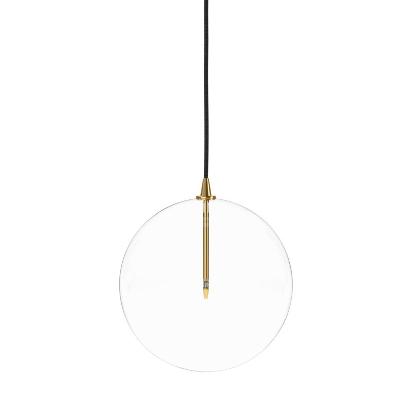 Jussica 1 - Light Pendant, Burnished Brass, 126.61" H x 11.81" W x 11.81" D