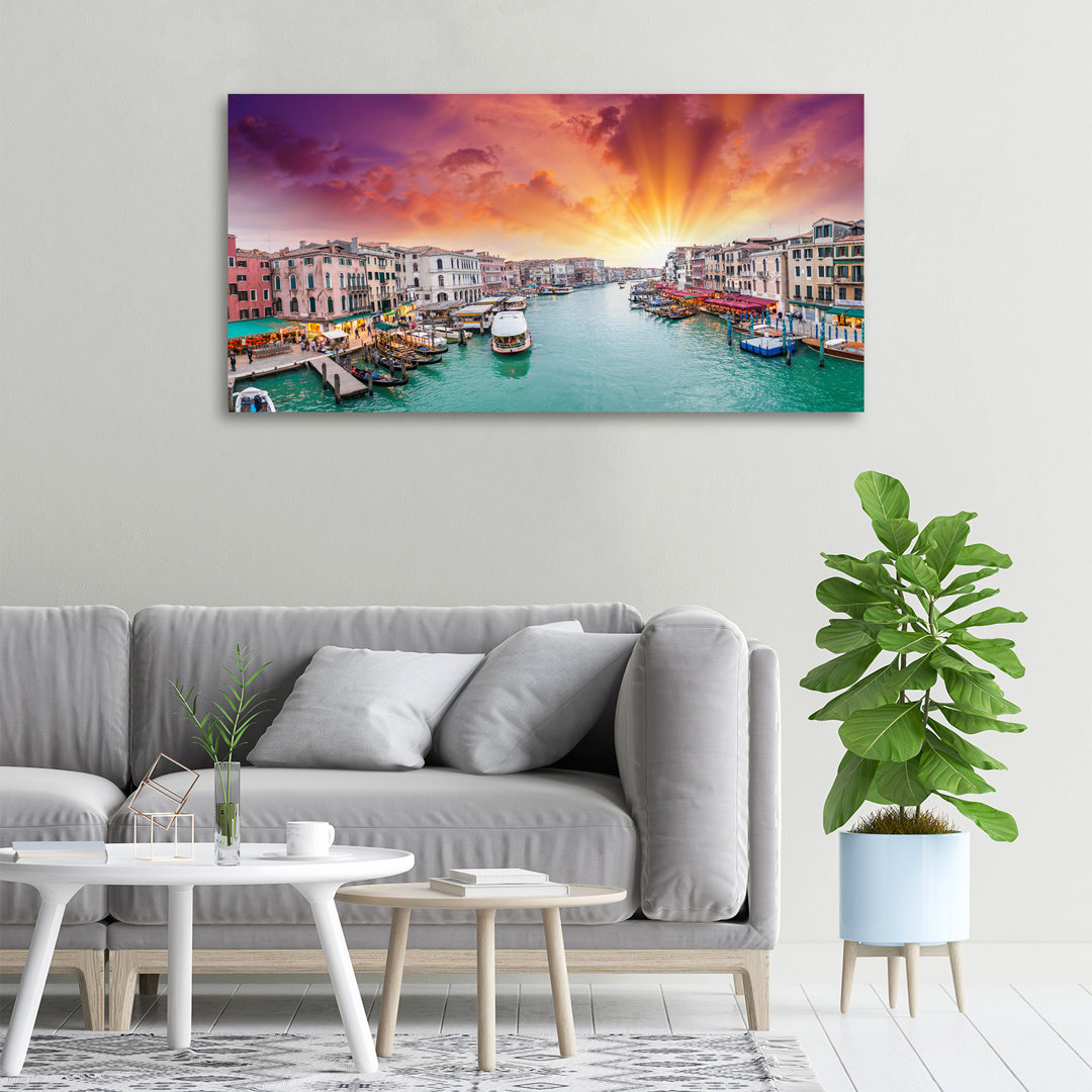 Venedig - Kunstdrucke auf Leinwand - Wrapped Canvas