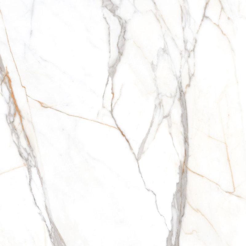 Carrelage en porcelaine mat naturel Calacatta