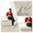 Compression Comfy Cloud 38" Velvet Sofa Ottoman-1770238225