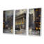 Ensemble de salon Beige Banks Architectural In New York Winter - Banks Wall Art-1673859086-1673859079