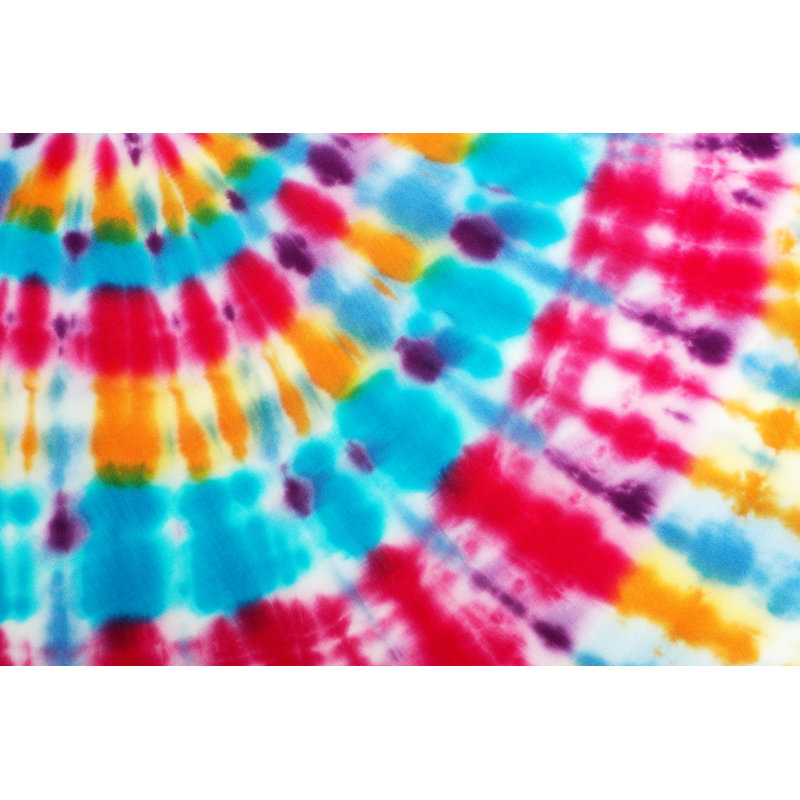 Tameema Blur Fabric Tie-Dye On Canvas by Ukjent Photograph