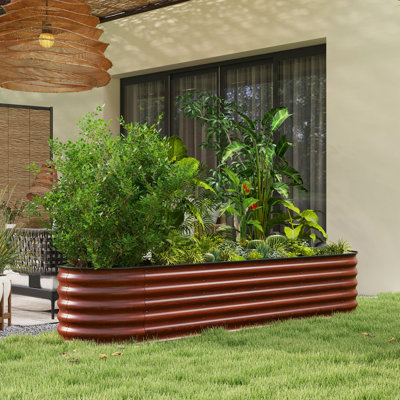 Sairah Metal Raised Garden Bed