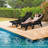 Outdoor Chaise Lounge Hdpe Reclining Chair-644212014