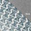 Tapis décoratif bleu sarcelle géométrique-622127370