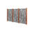 70 in. H x 35 in. W x 0.4 in. D Composite Decorative Privacy Screen Panel w/ C-Channel Kit