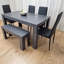 Milenka 6 - Person Dining Set
