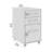 Bush Business Furniture Hustle 3 Drawer Rolling File Cabinet With Lock - Assembled-116650596