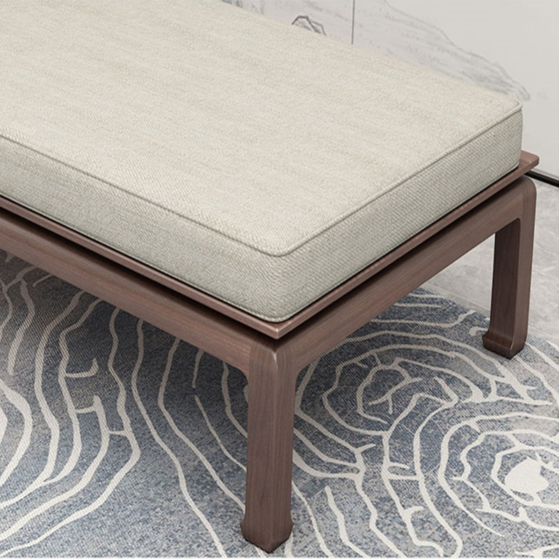 Chaise longue durable avec structure en bois de frêne blanc, Orienté à gauche (vu de face)