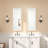 Cyrille Recessed & Surface Framed Medicine Cabinet with Mirror and Shelves-819392668-816041148