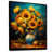Black Floater Framed