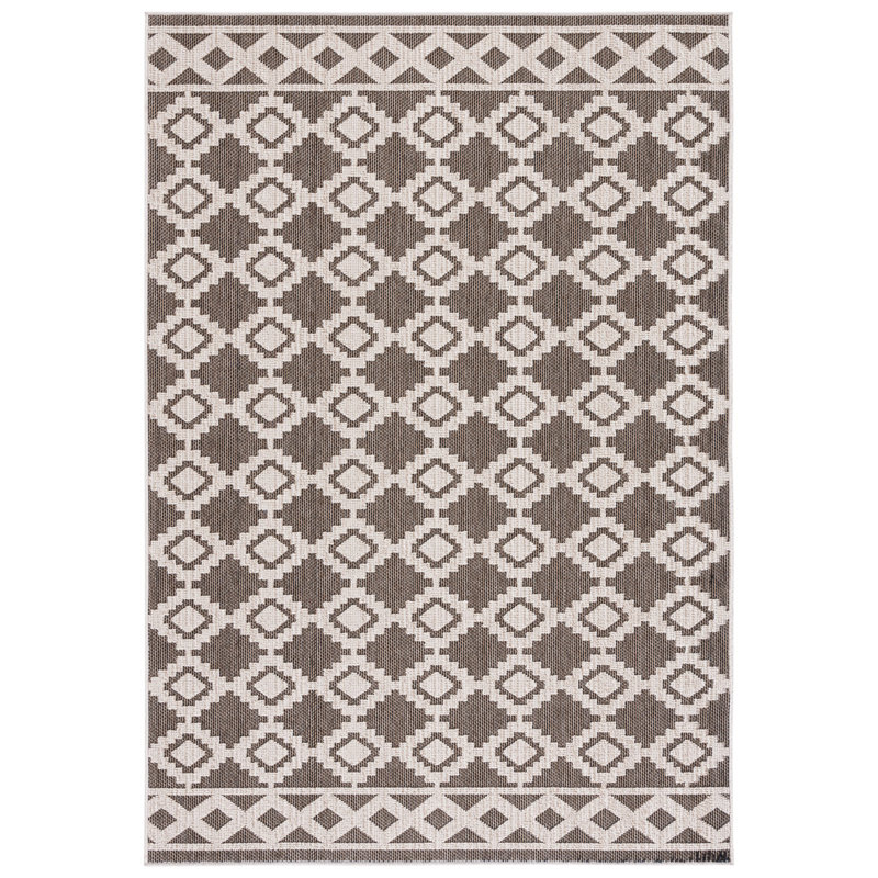 Global Performance Geometric Indoor/Outdoor Area Rug, Rectangle 5'3" x 7'6"