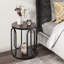 Table de bout ronde avec rangement Carnforth H 24,4 po-730227720