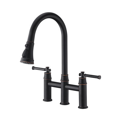 8” Double Handle Kitchen Faucet