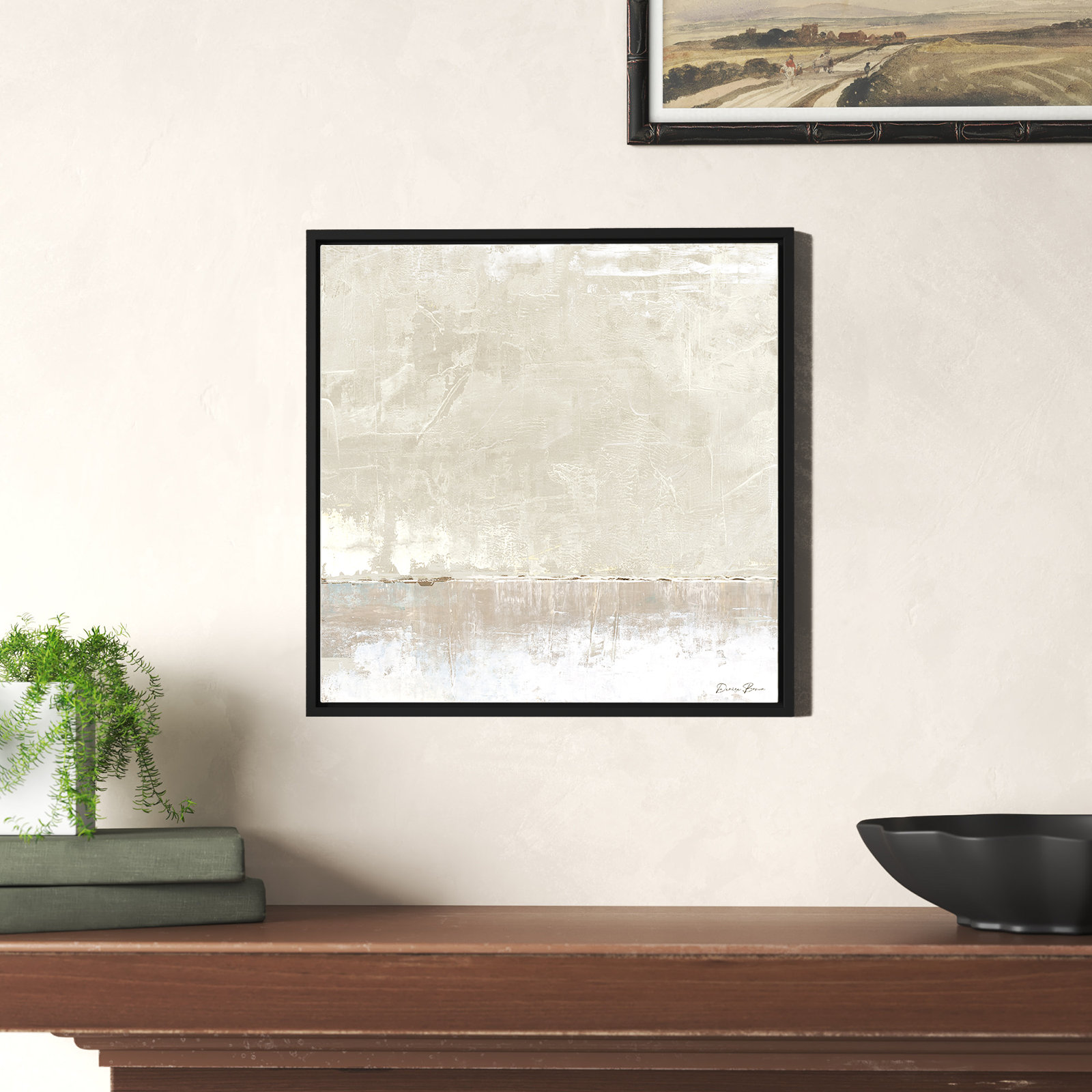 Delevan "Better Days" Print, 13.5" H x 13.5" W, Black