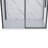 Bristol 60 In. X 79.2 In. Rectangular Corner Black Sliding Shower Kit-124554839