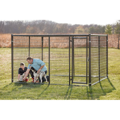 72 in. x 120 in. Elite Steel Dog Kennel