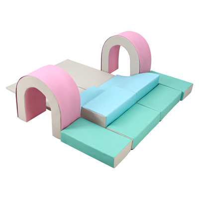 10PCS Foam Climbing Blocks Set