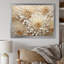 Minimalisme mamans peignant en beige et blanc - impressions sur toile de mamans-97014621-97014633