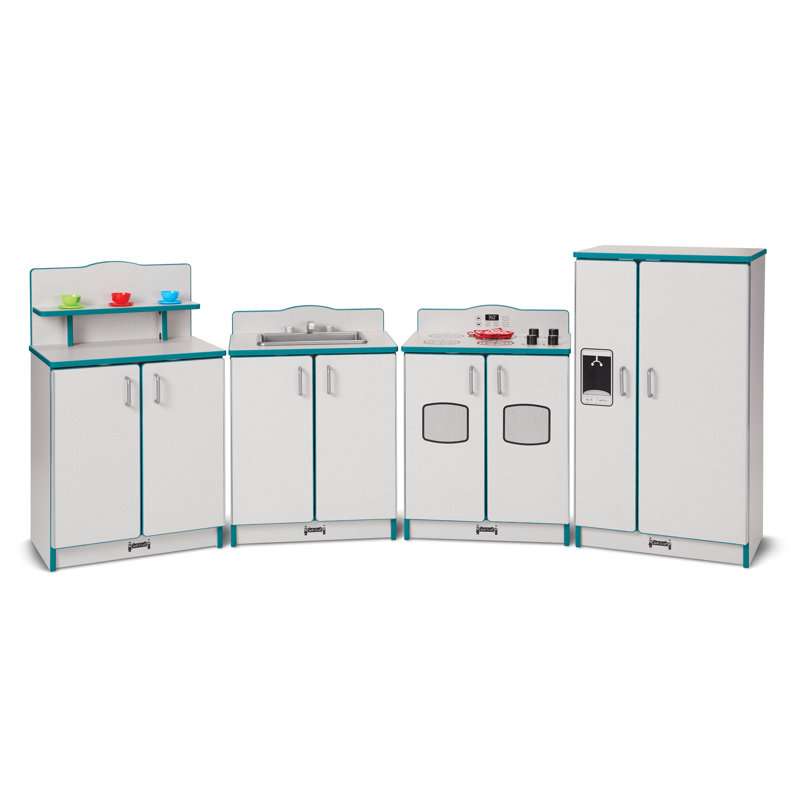 Rainbow Accents® Culinary Creations Kitchen, Gray/Teal