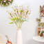 Tiges de Pâques artificielles 6 pièces Cueillette de baies printanières avec œufs de Pâques Baies colorées Branches de brindilles Sprays de Pâques pour arrangement de Pâques Centre de table Vase de Pâques Décoration de la maison