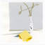 Yellow Napkin 1 Framed by Susan Hable