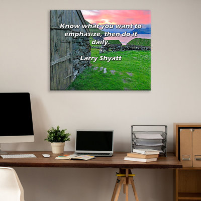 Astoria Grand Gallery Wrapped Canvas By Larry Shyatt: "Know what you want to emphasize, then do it da