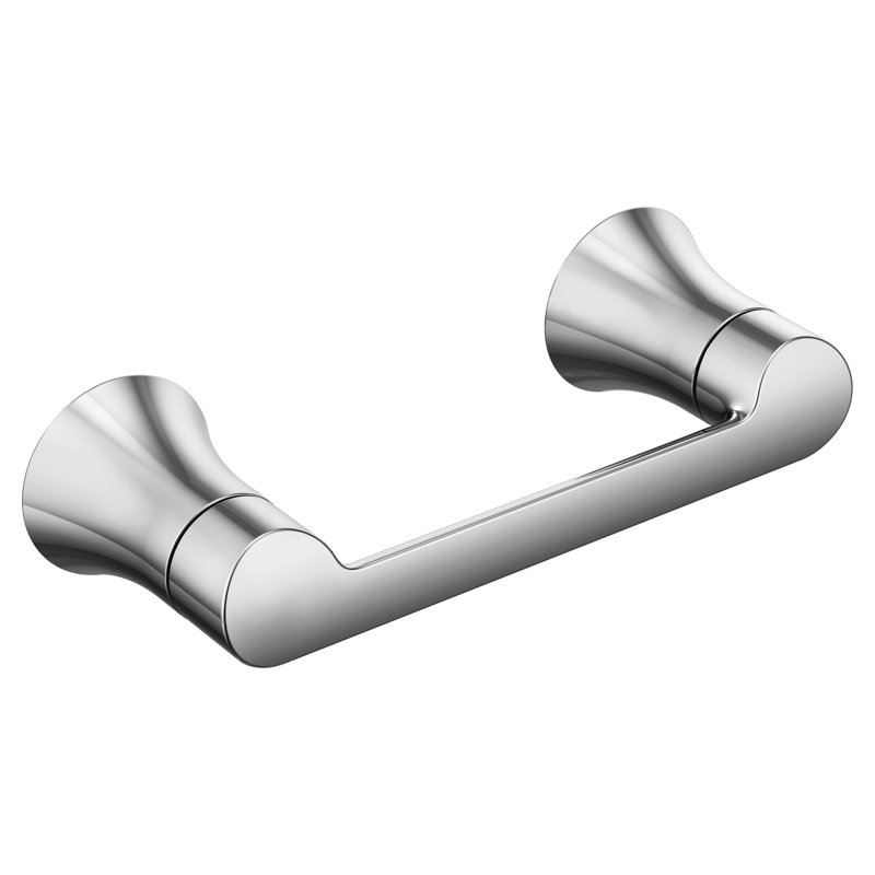 Doux Wall Mount Toilet Paper Holder, Chrome