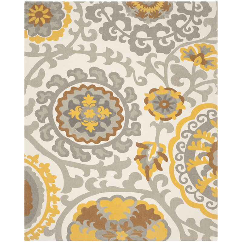Veropeso Hand Loomed Cotton Geometric Rug, 5' x 8'