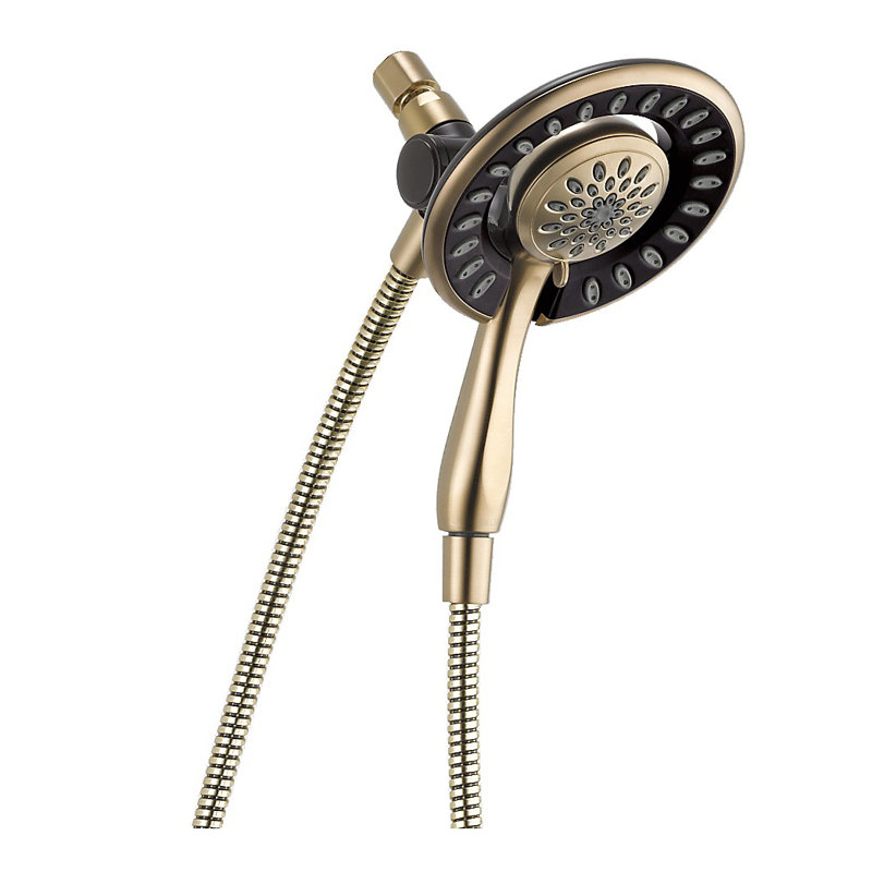 Pomme de douche / douchette 2 en 1 In2ition, pomme de douche amovible à 4 jets 1,75 gallon par minute