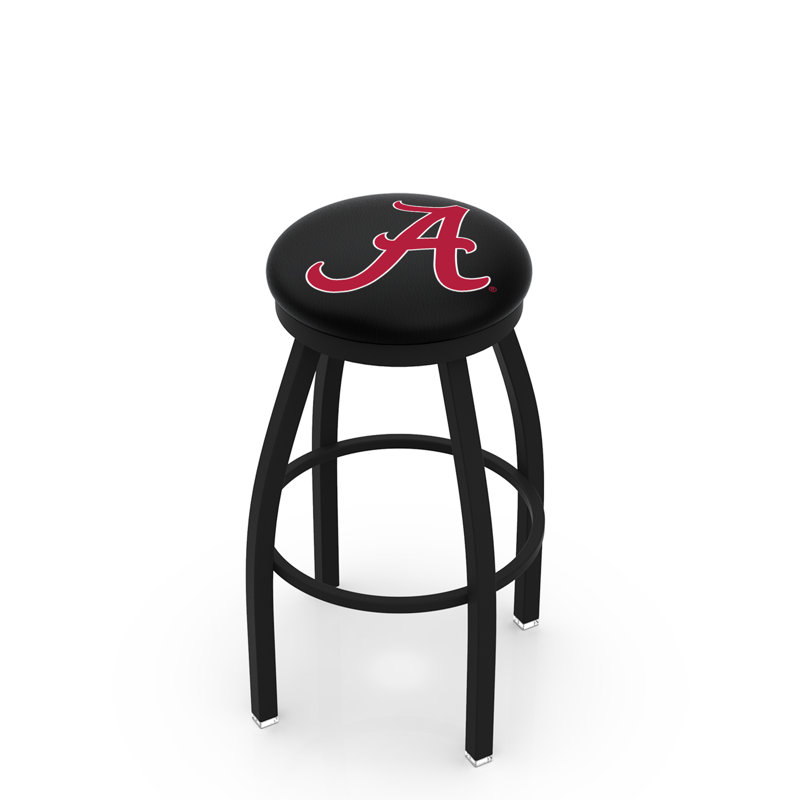 Tabouret tournant 36 "NCAA, Alabama - « A », Noir