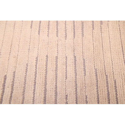 Tapis beige Tangier 5 pi 5 po x 7 pi 7 po