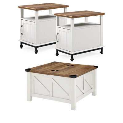 Ensemble de tables basses 3 pièces Mendim