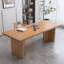 Bureau rectangulaire brun en bois massif-109670574