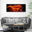 Horse In Flames - Wrapped Canvas Print