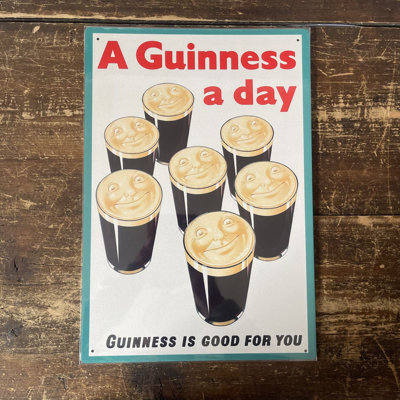 A Guinness a Day Good for You Wall Décor