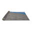 Tapis bleu/gris à motifs Saini-216836319