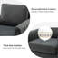 Fauteuil club en velours Gillette-107593884