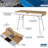 Modern Multi Storage Computer Desk