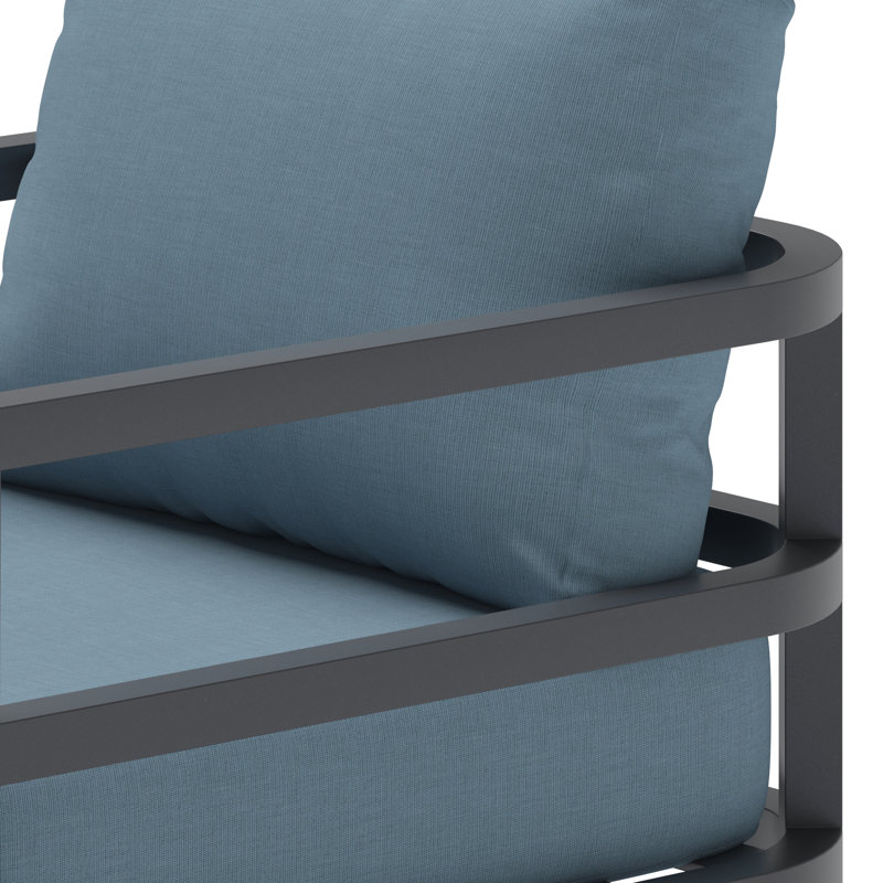 Morelia Club Chairs (Set Of 2) - Canvas Denim, Canvas Denim