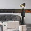 Lampe sur pied en polyéthylène-118512079