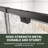 38"-42" W X 71" H Pivot Swing Framed Shower Door With 1/4" Tempered Clear Glass
