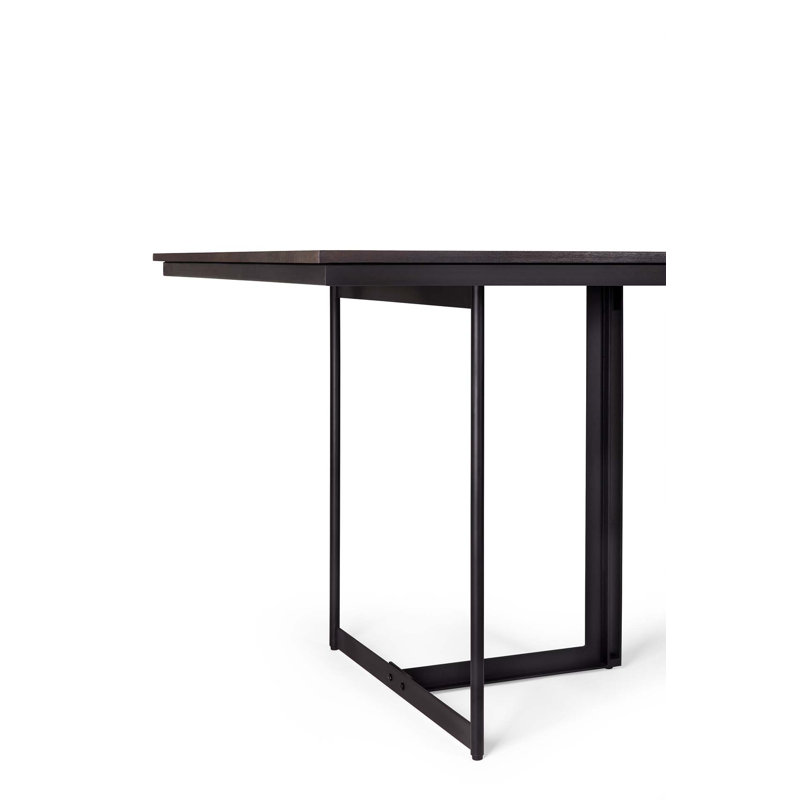 Tacet Solid Wood Dining Table, 30" H x 79" L x 39.5" W
