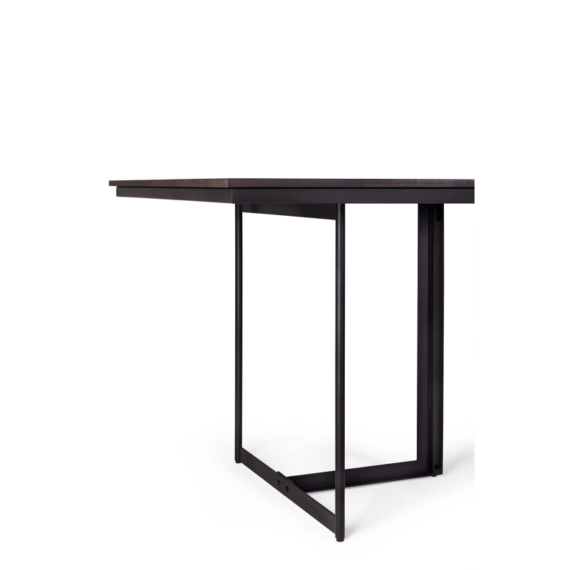 Tacet Solid Wood Double Pedestal Dining Table, 30" H x 94.5" L x 39.5" W