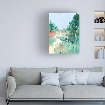 Ethan Harper  Wildflower Pathway Ii Canvas Art