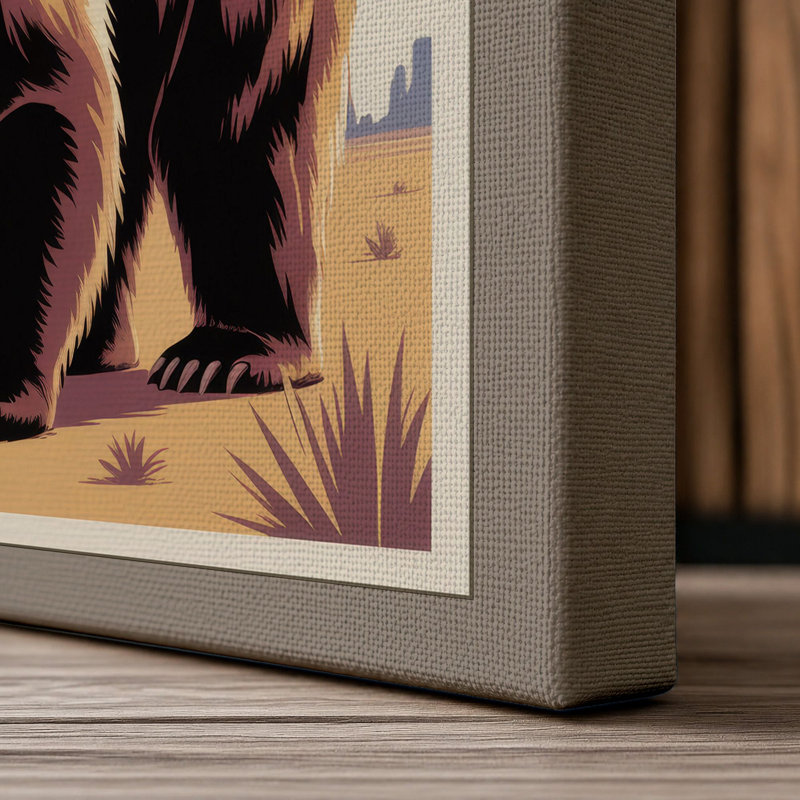 Print, 30x20 - 76.2 x 50.8 cm, Taupe Border