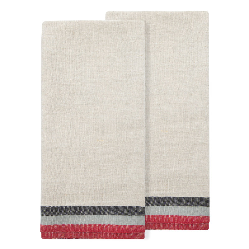 Torchon Camryn, Red/Grey/Black